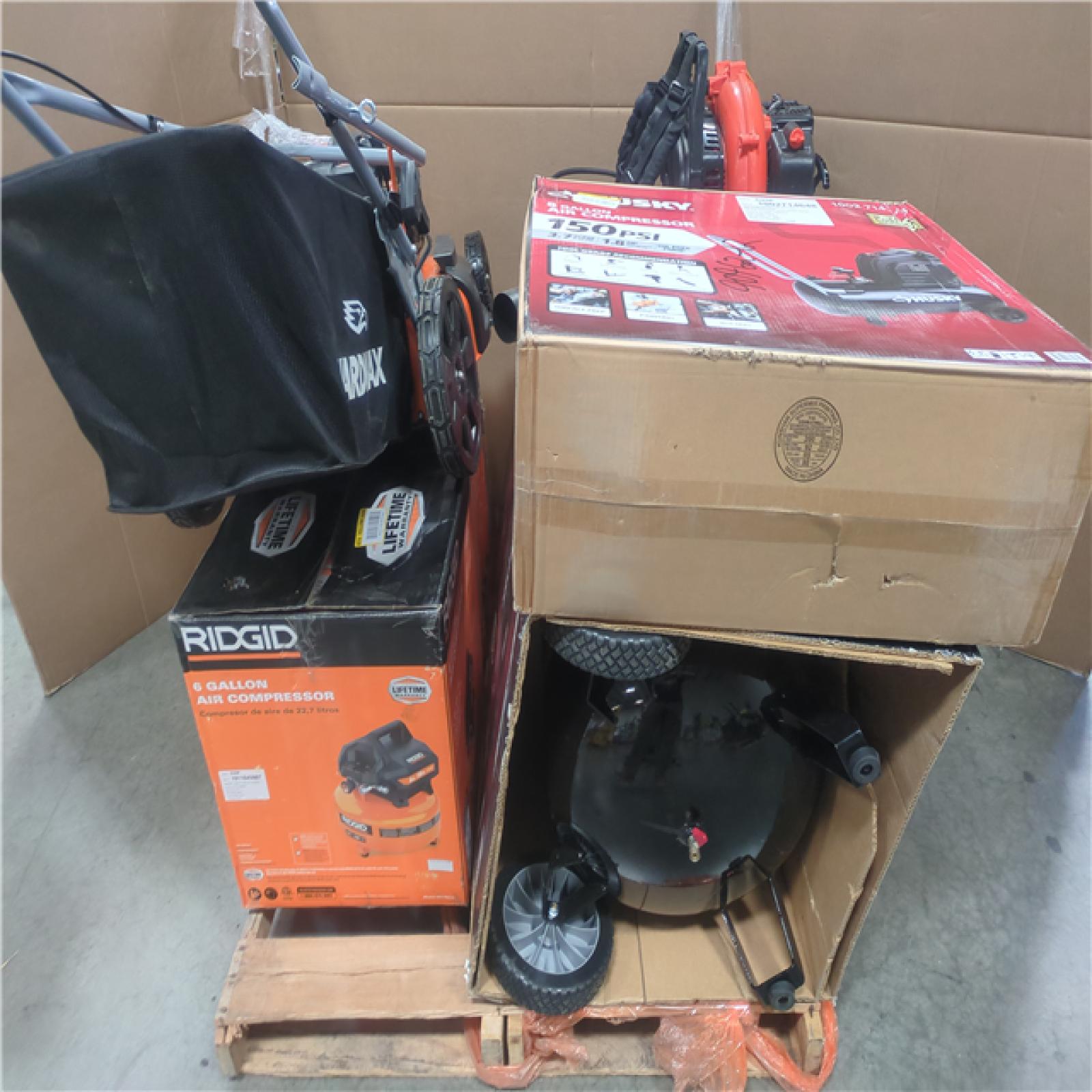 CALIFORNIA AS-IS OUTDOOR POWER EQUIPMENT