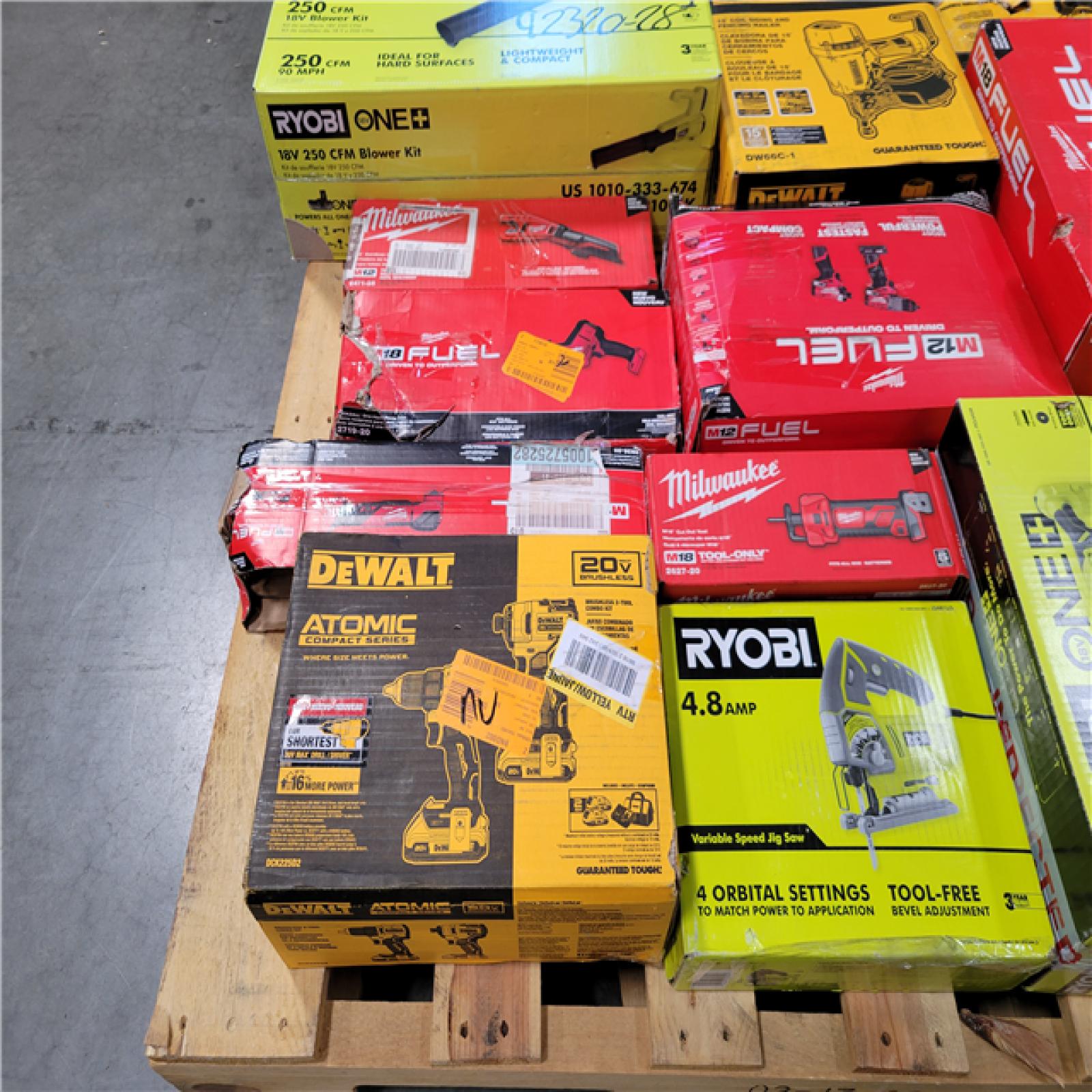 CALIFORNIA AS-IS TOOL PALLET