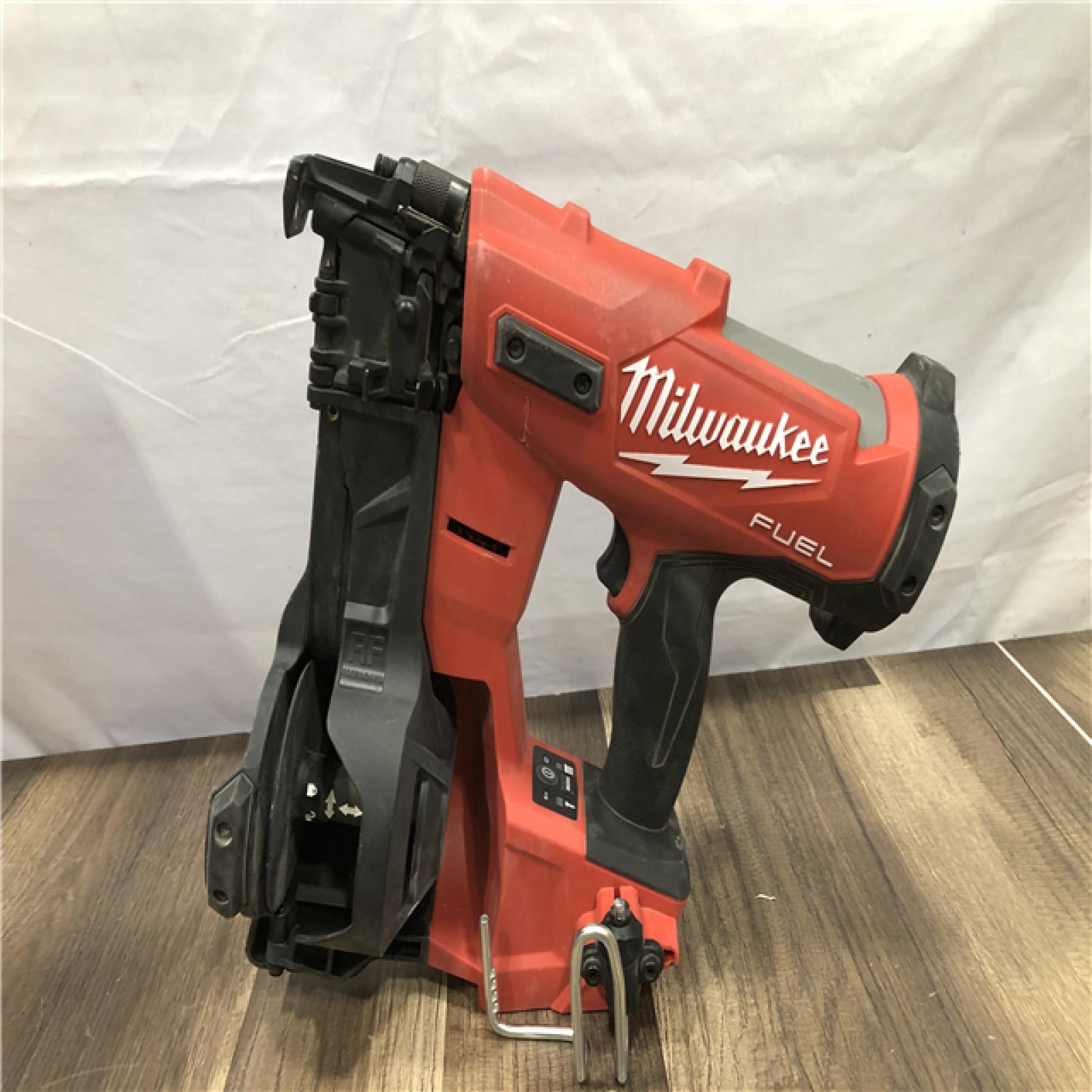 AS-IS Milwaukee  FUEL 18-Volt Lithium-Ion Brushless Cordless Coil Roofing Nailer (Tool Only)