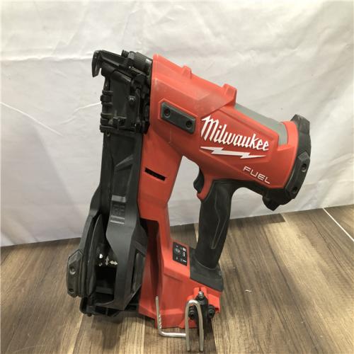 AS-IS Milwaukee  FUEL 18-Volt Lithium-Ion Brushless Cordless Coil Roofing Nailer (Tool Only)