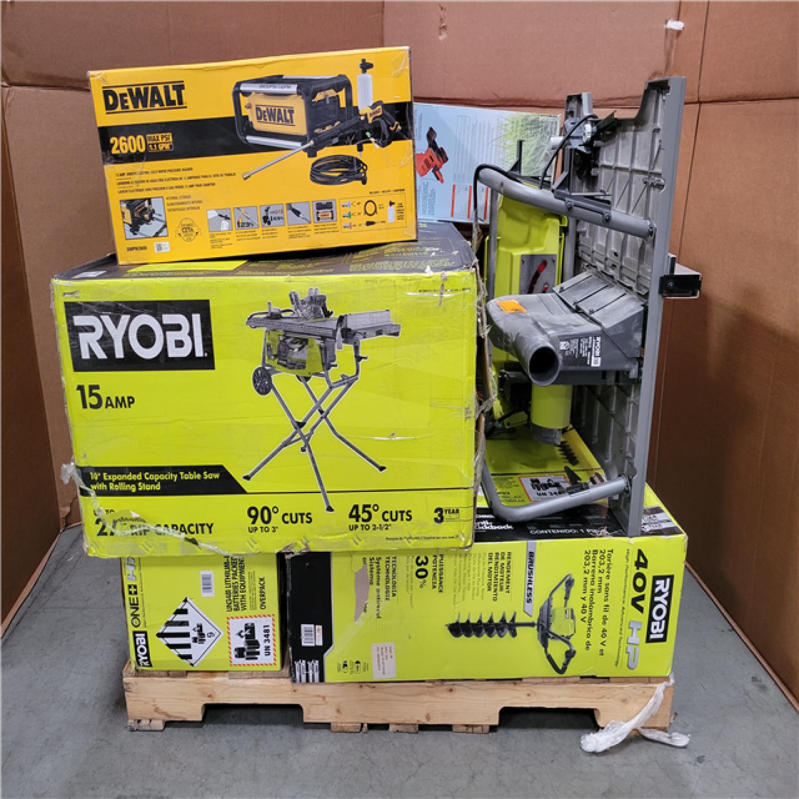 CALIFORNIA AS-IS TOOL PALLET