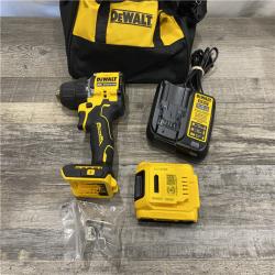 AS-IS DEWALT Atomic 20V Lithium-Ion Cordless Compact 1/2 in. Drill/Driver Kit