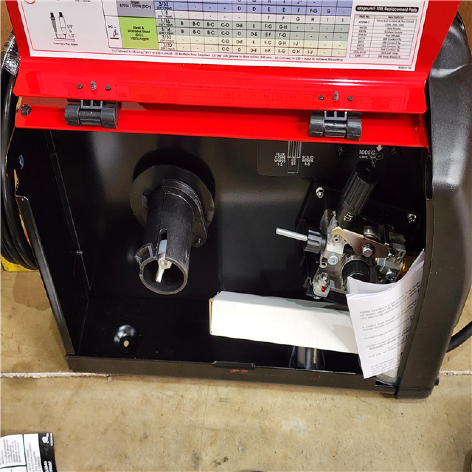 HOUSTON LOCATION - AS-IS LINCOLN ELECTRIC 180 Amp Weld-Pak 180i Multi-Process Stick/MIG/Flux-Core/TIG  120V or 230V Aluminum Welder