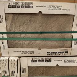 Phoenix AS-IS Corso Italia Alpe Graphite Matte 12 in. x 24 in. Quartzite Stone Look Porcelain Floor and Wall Tile (496 sq. ft./32 Case)