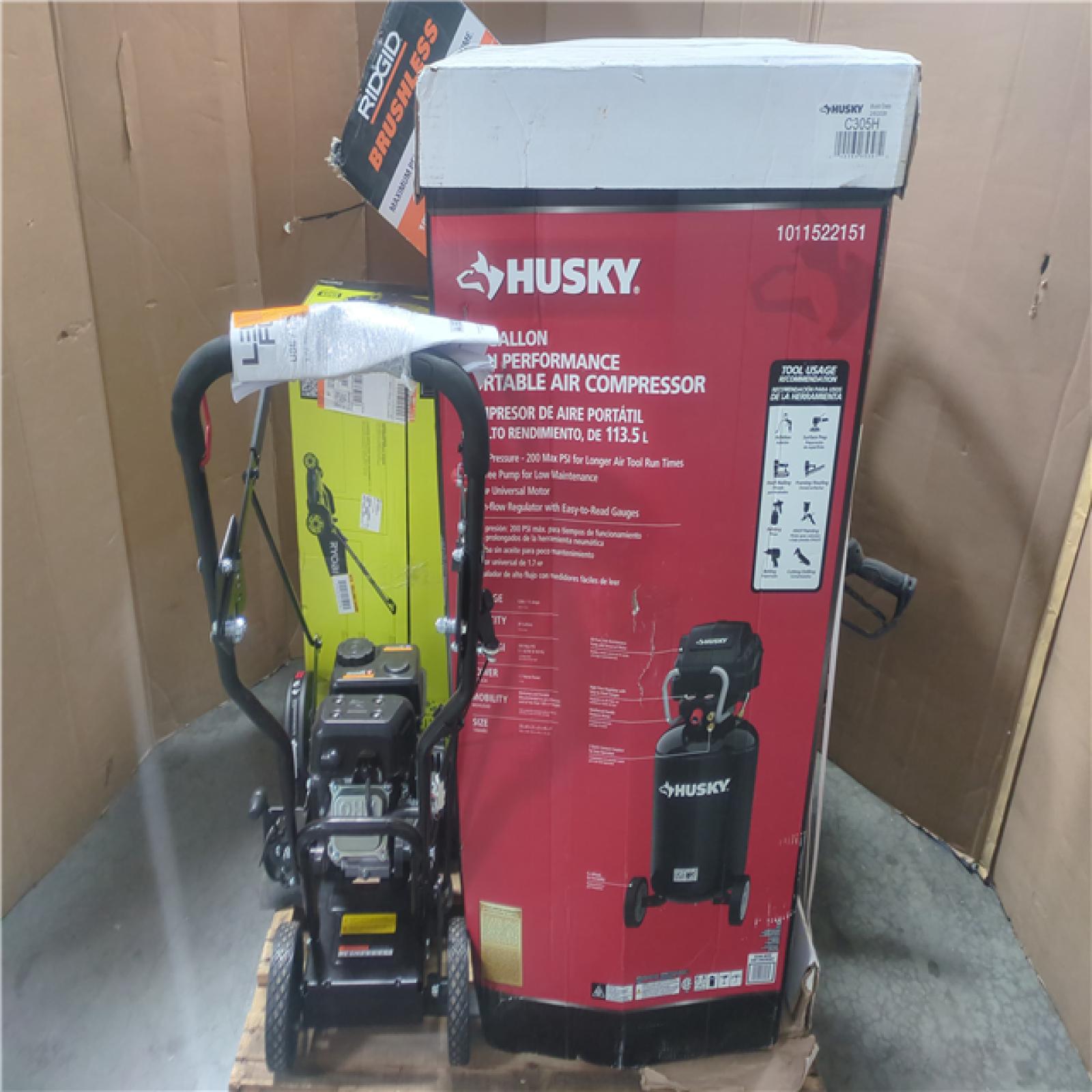 CALIFORNIA AS-IS OUTDOOR POWER EQUIPMENT