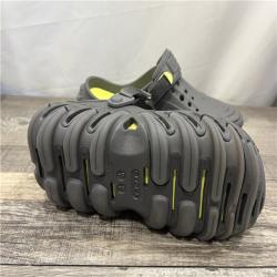 GOOD Crocs Echo Clog; Gray Green,  W9/M7