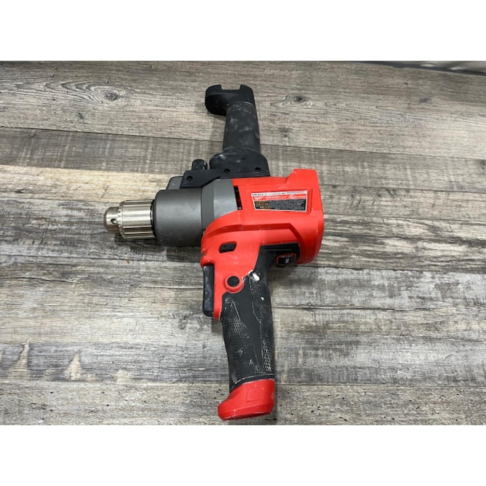 AS-IS Milwaukee FUEL 18V Lithium-Ion Brushless Cordless 1/2 in. Mud Mixer (Tool-Only)