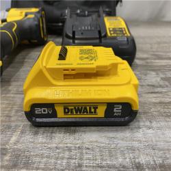 AS-IS DEWALT Atomic 20V Max Lithium-Ion Brushless Cordless Compact 1/4 in. Impact Driver Kit