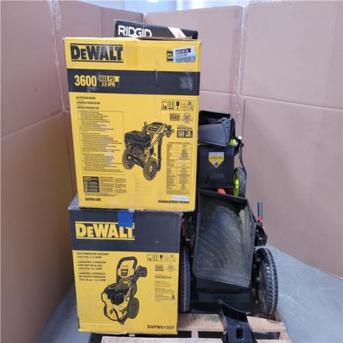 CALIFORNIA AS-IS OUTDOOR POWER EQUIPMENT
