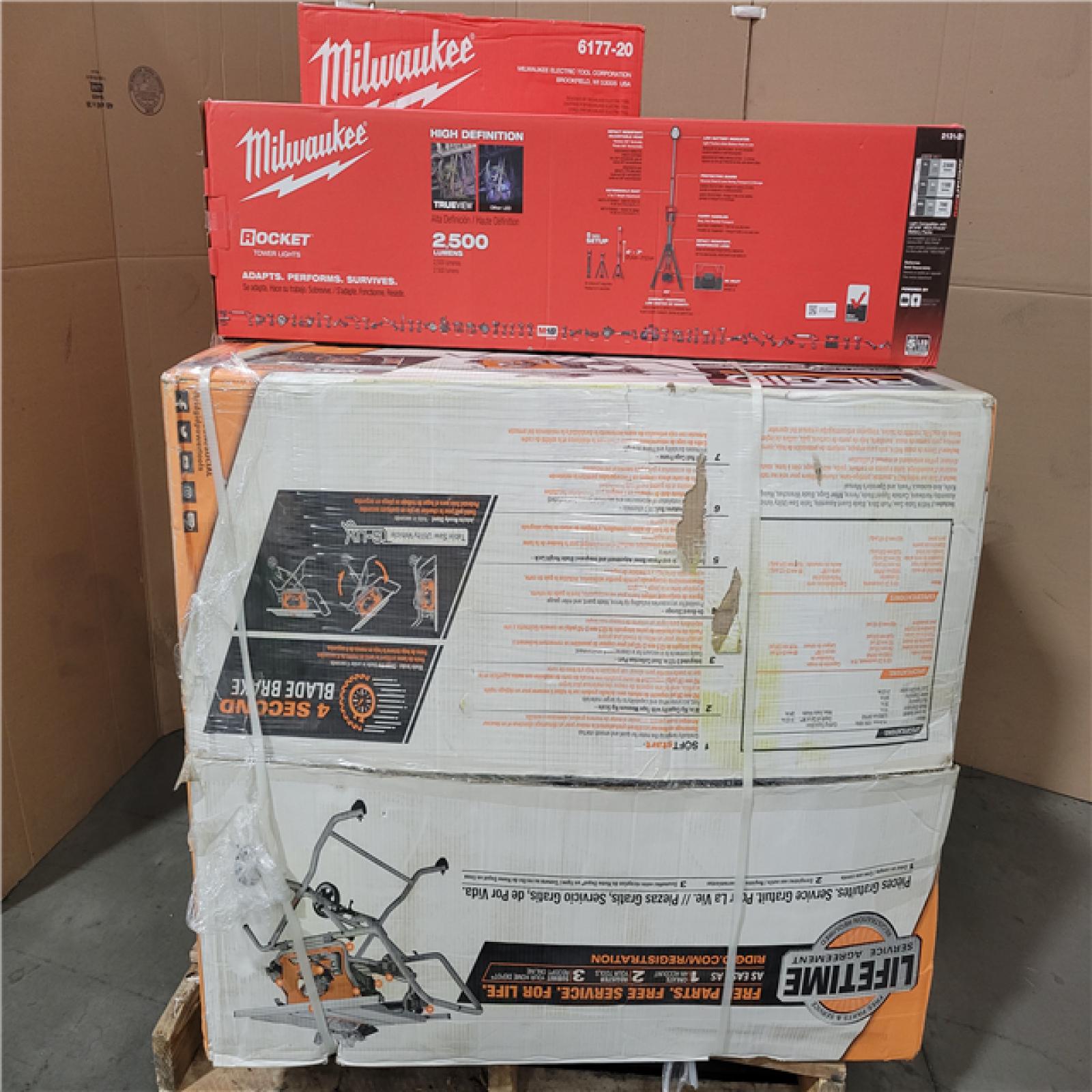 CALIFORNIA AS-IS TOOL PALLET