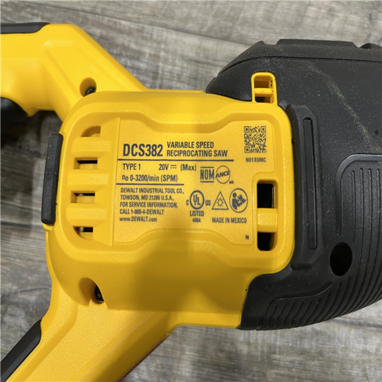 AS-IS DEWALT 20V MAX Cordless Brushless Reciprocating Saw (Tool Only)