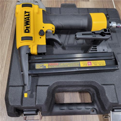 AS-IS DEWALT Pneumatic 18-Gauge 1/4 in. Crown Corded Stapler