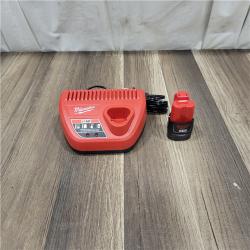 AS IS Milwaukee M12 Force Logic Press Tool 1/2 in. to 1 in. Kit