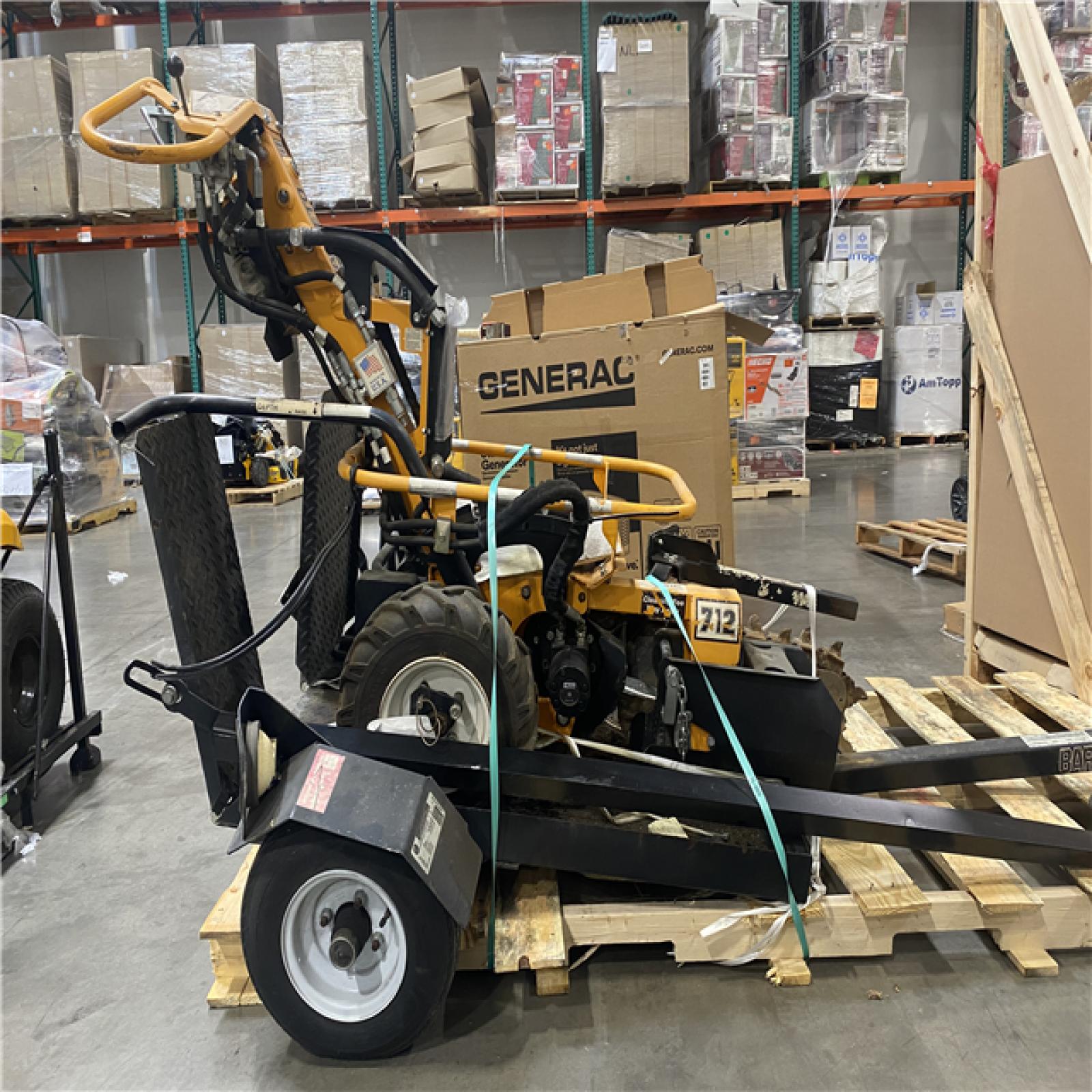 Dallas Location - As-Is Barreto 712 MT 18” Hydraulic Trencher