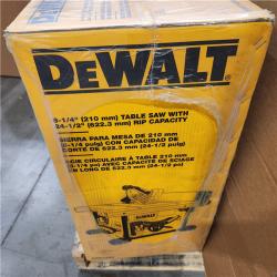 NEW- DeWalt 15 Amps Corded 8-1/4 in. Compact Table Saw