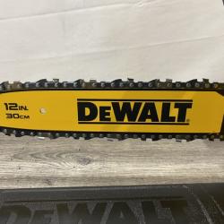 AS-IS DEWALT 20V MAX 12 in. Cordless Battery Powered Chainsaw (Tool Only)
