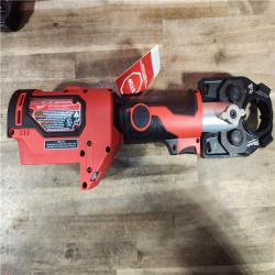 HOUSTON LOCATION - AS-IS (APPEARS LIKE NEW) M18 18-Volt Lithium-Ion Cordless FORCE LOGIC 600 MCM Crimper Kit W/(2) 2.0Ah Batteries, Charger, Hard Case