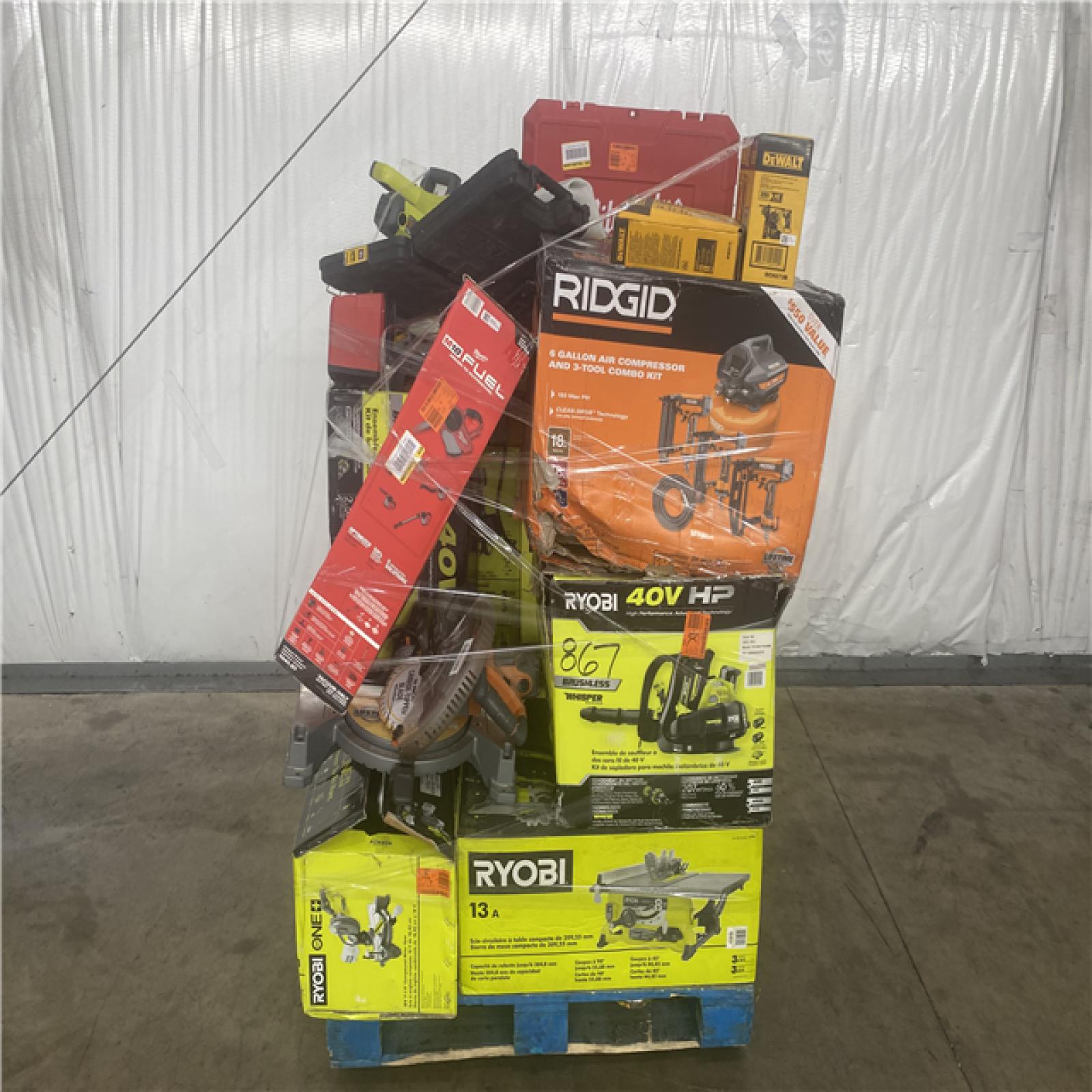 Houston Location AS IS - Tool Pallet