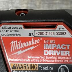 AS-IS Milwaukee 18V Lithium-Ion Cordless Drill Driver/Impact Driver Combo Kit
