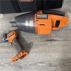 California AS-IS Ridgid 18V 8-Tool Combo Kit  Includes (2) Batteries  Charger & Bag