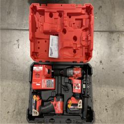 LIKE NEW - Milwaukee M18 FUEL 18V Lithium-Ion Brushless Cordless Hammer Drill and Impact Driver Combo Kit