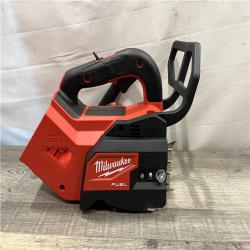 AS-IS Milwaukee FUEL 14 in. 18V Lithium-Ion Brushless Cordless Battery Top Handle Chainsaw (Tool Only)