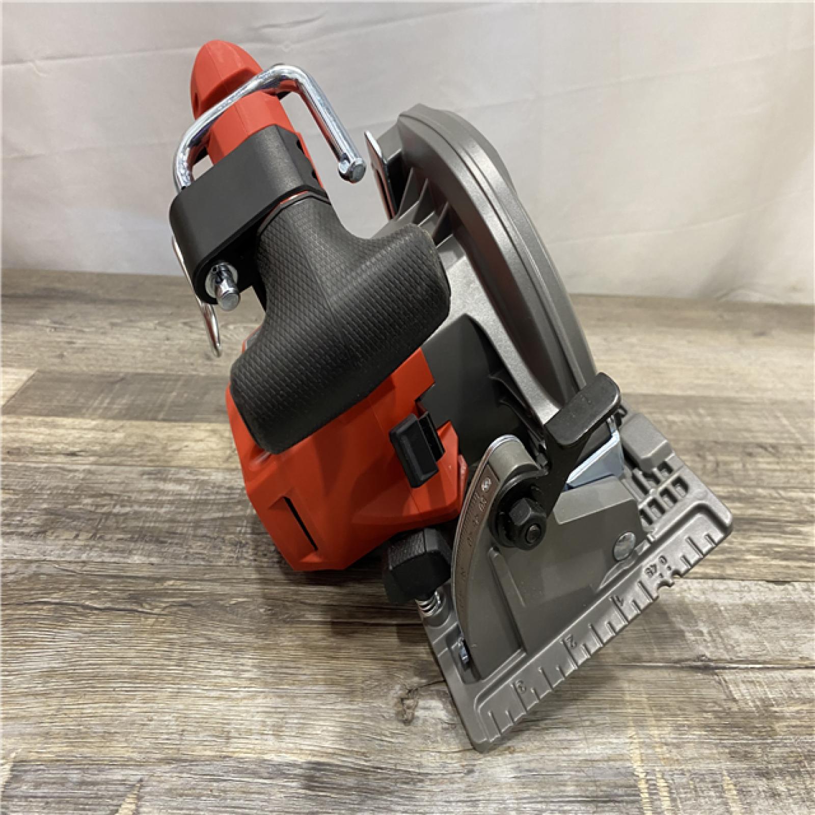 AS-IS Milwaukee FUEL 18V Lithium-Ion Brushless Cordless 6-1/2 in. Circular Saw (Tool-Only)