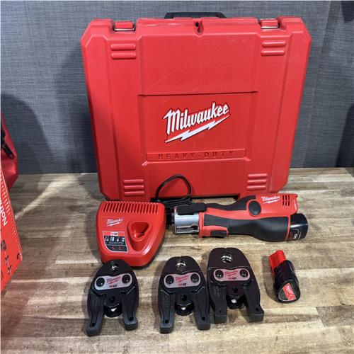 Houston Location AS-IS Milwaukee 1/2 in. PEX Crimp Jaw for M12 FORCE LOGIC Press Tool