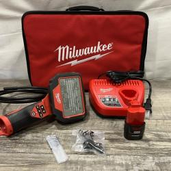 AS-IS Milwaukee 12V Lithium-Ion Cordless M-SPECTOR 360-Degree 4 ft. Inspection Camera Kit