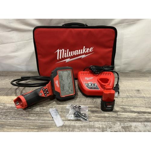 AS-IS Milwaukee 12V Lithium-Ion Cordless M-SPECTOR 360-Degree 4 ft. Inspection Camera Kit