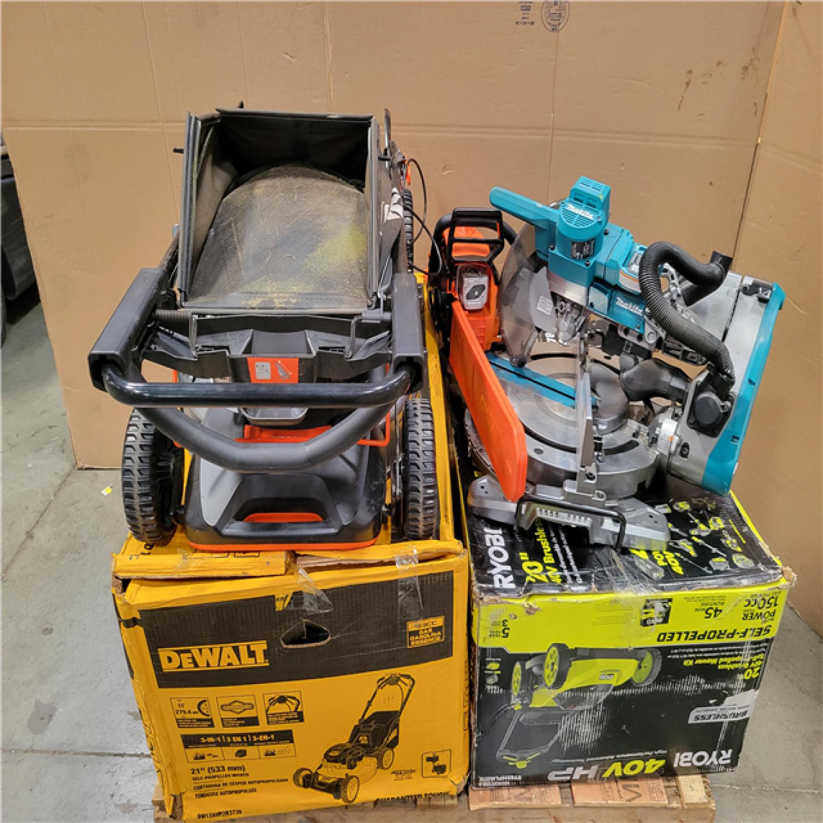 CALIFORNIA AS-IS OUTDOOR POWER EQUIPMENT