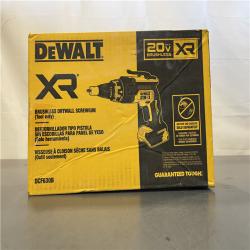 NEW! - DeWalt 20V MAX XR Brushless Cordless Drywall Screw Gun Tool Only