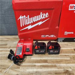 HOUSTON LOCATION - AS-IS Milwaukee FUEL 18V Lithium-Ion Brushless Cordless Hammer Drill and Impact Driver Combo Kit