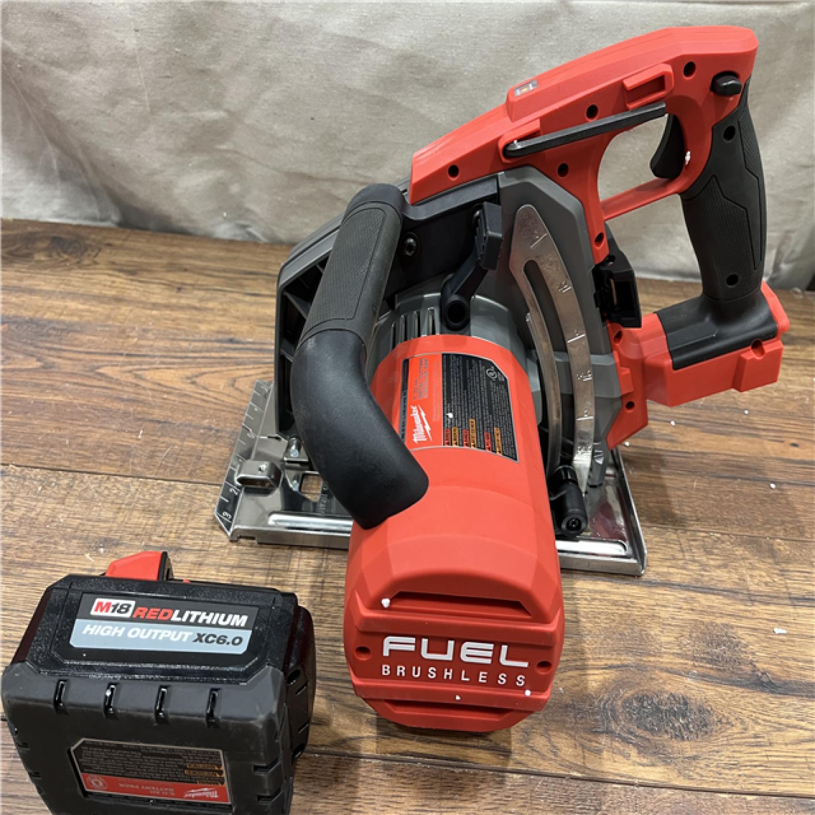 AS-IS Milwaukee M18 FUEL 18-Volt 8 in. Lithium-Ion Brushless Cordless Metal Cutting Circular Saw (Tool-Only)