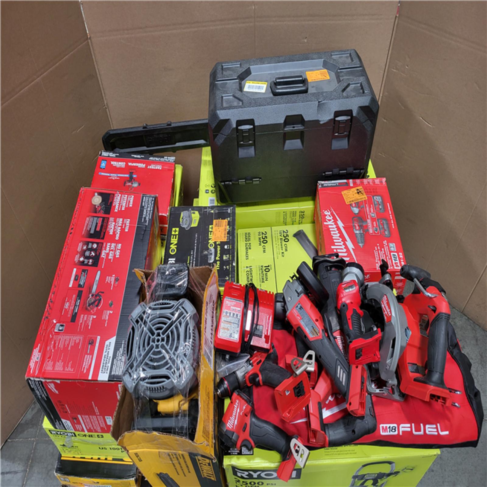 CALIFORNIA AS-IS TOOL PALLET