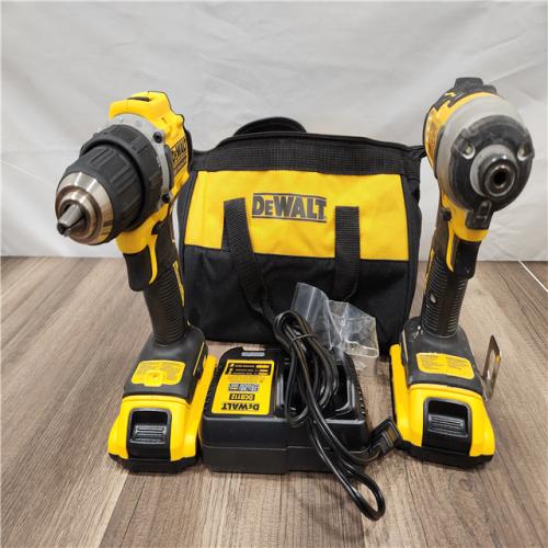 AS-IS - DEWALT ATOMIC 20-Volt MAX Lithium-Ion Cordless Combo Kit (2-Tool)