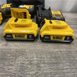 AS-IS DEWALT ATOMIC 20-Volt MAX Lithium-Ion Cordless Combo Kit