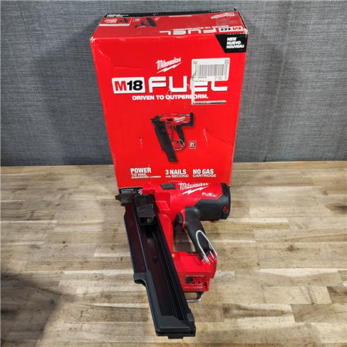 HOUSTON LOCATION - AS-IS Milwaukee 2744-20 M18 FUEL 3-1/2 in. 18-Volt 21-Degree Lithium-Ion Brushless Cordless Framing Nailer (Tool-Only)