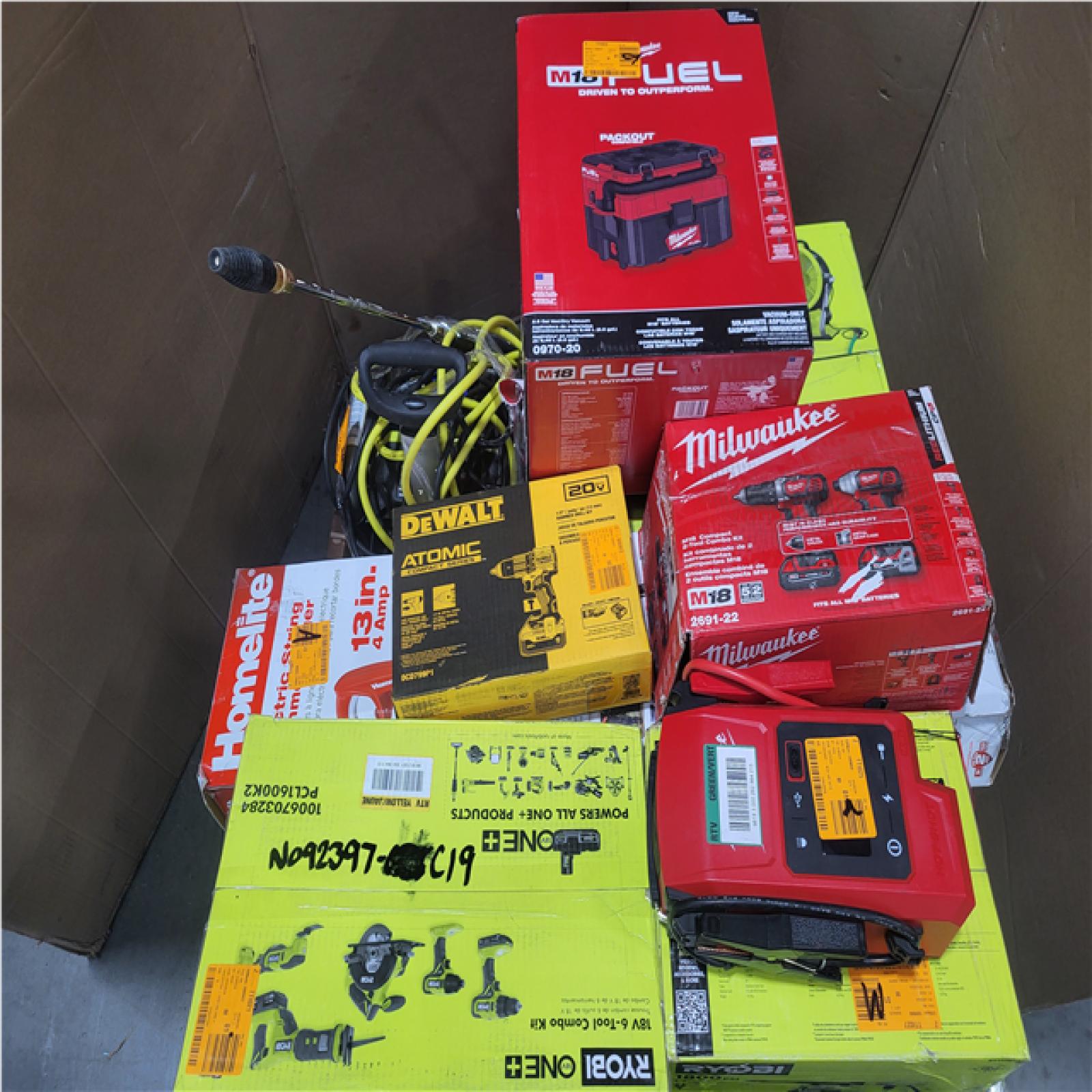CALIFORNIA AS-IS TOOL PALLET
