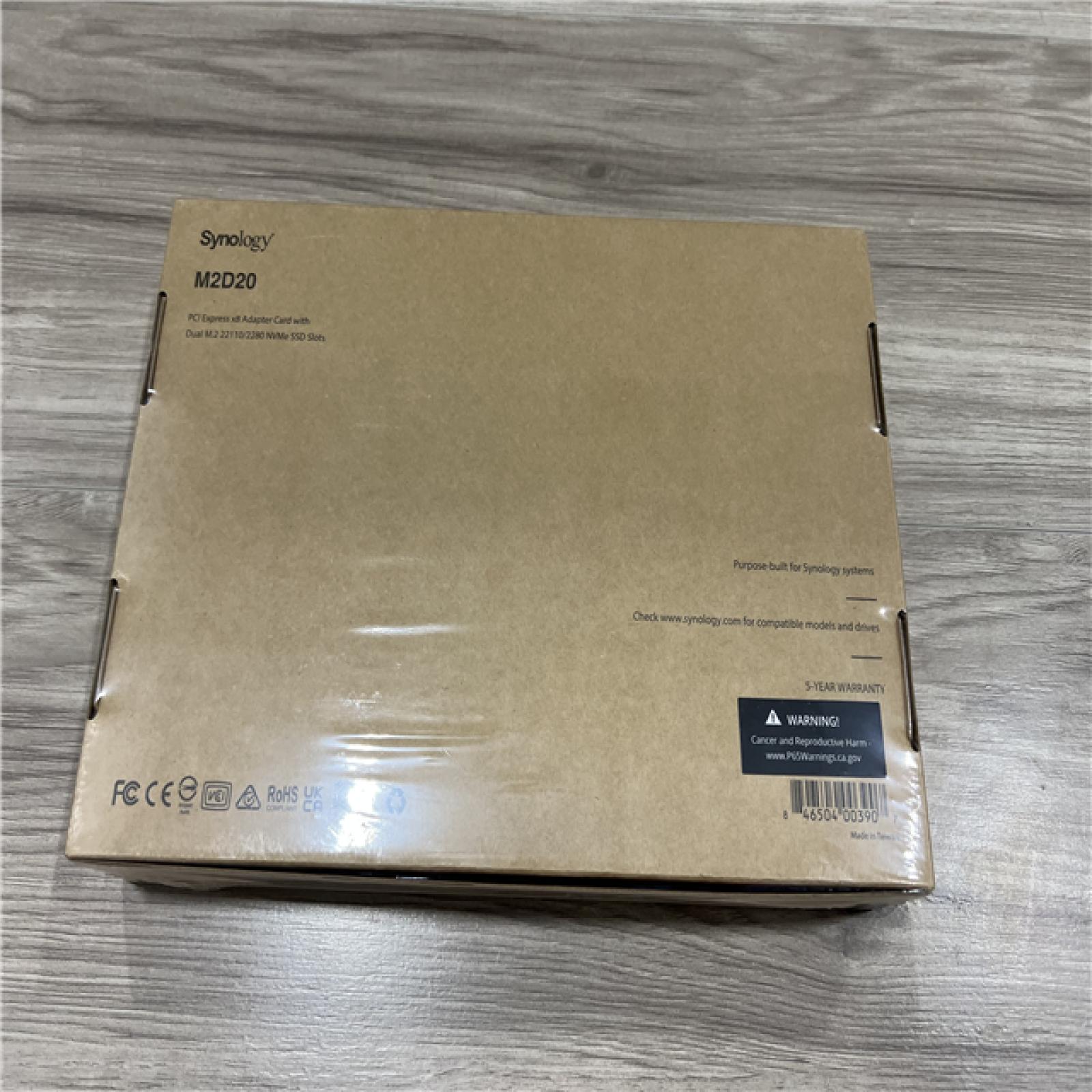 Adaptador De SSD M.2 NVMe M2D20 Synology