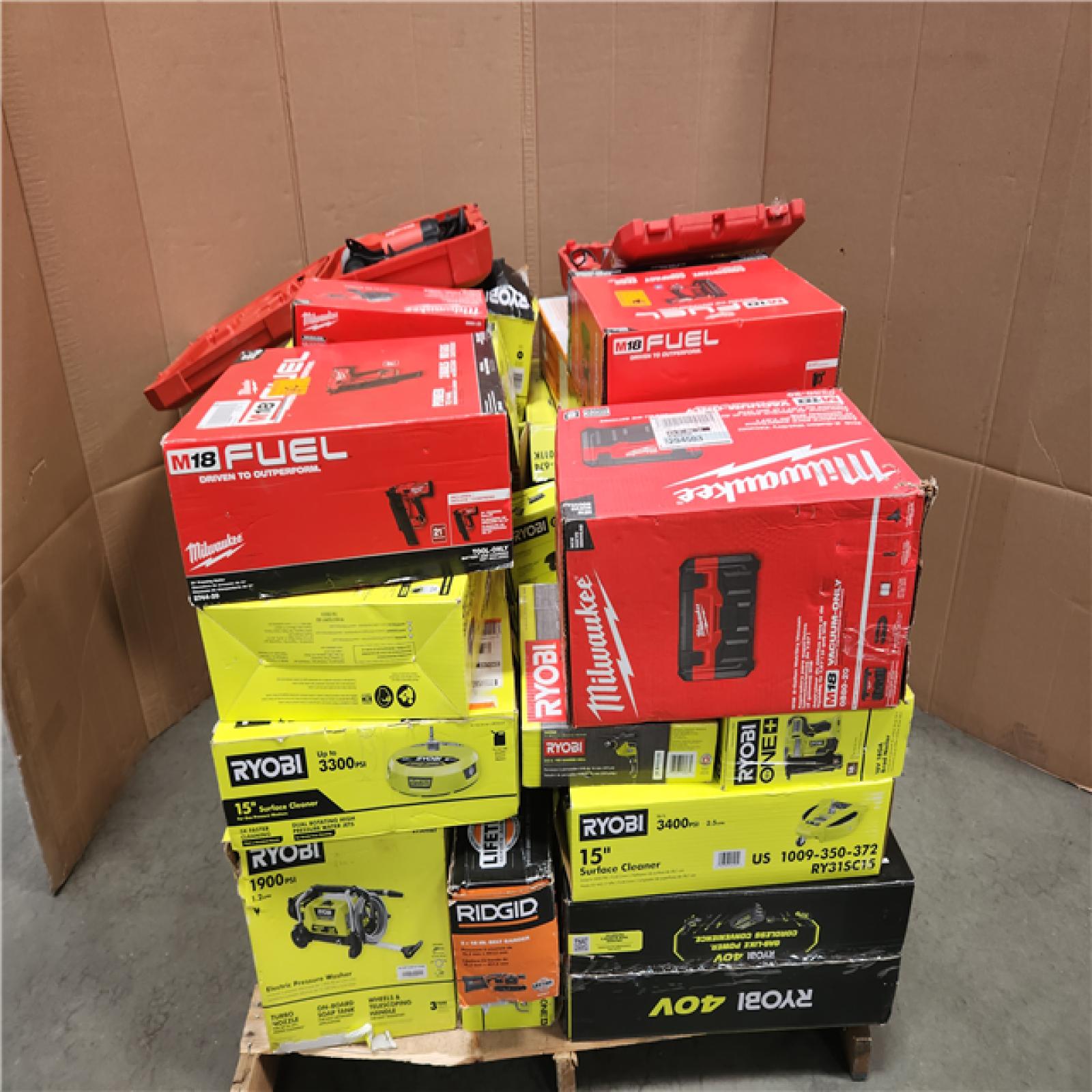 CALIFONIA  AS-IS TOOL PALLET