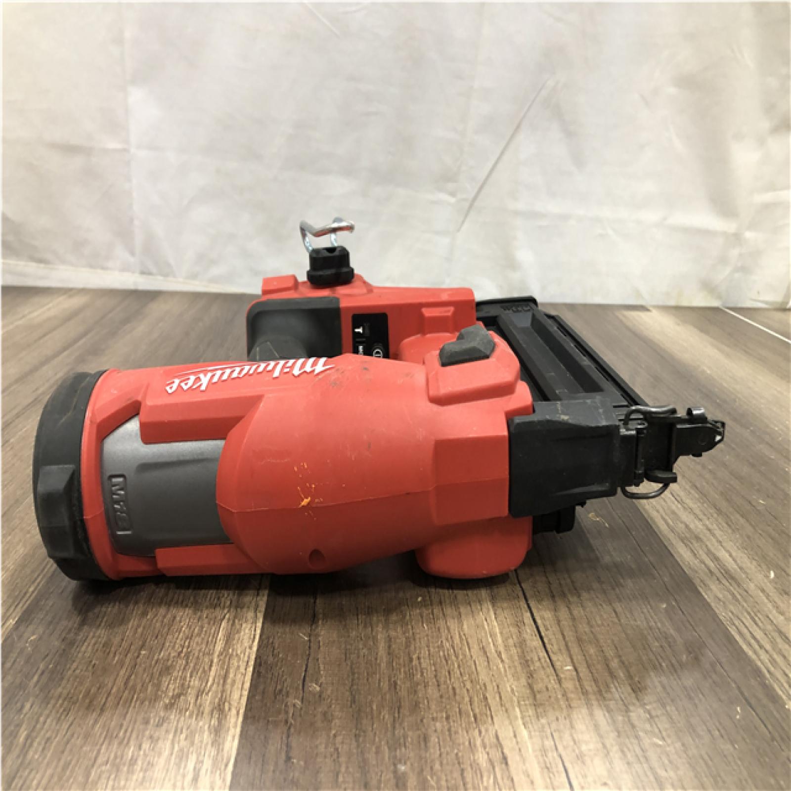 AS-IS Milwaukee FUEL 18-Volt Lithium-Ion Brushless Cordless Gen II 18-Gauge Brad Nailer (Tool-Only)