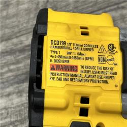 AS-IS DEWALT ATOMIC 20V Lithium-Ion Cordless 1/2 in. Hammer Drill Kit