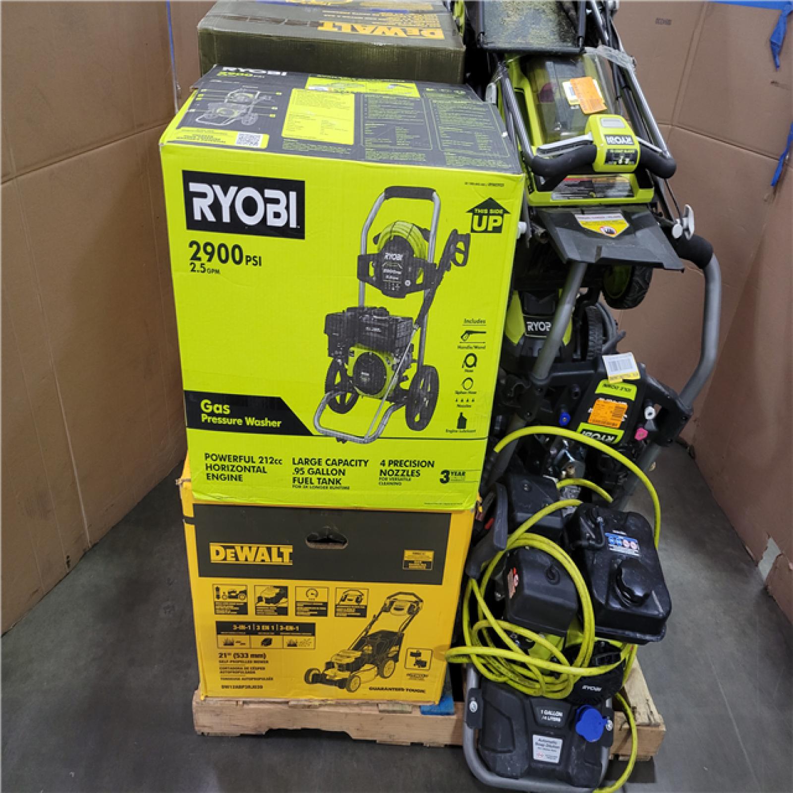 CALIFORNIA AS-IS OUTDOOR POWER EQUIPMENT