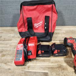 HOUSTON LOCATION - AS - IS Milwaukee 18V Lithium-Ion Brushless Cordless 1/2 in. Compact Drill/Driver with kit