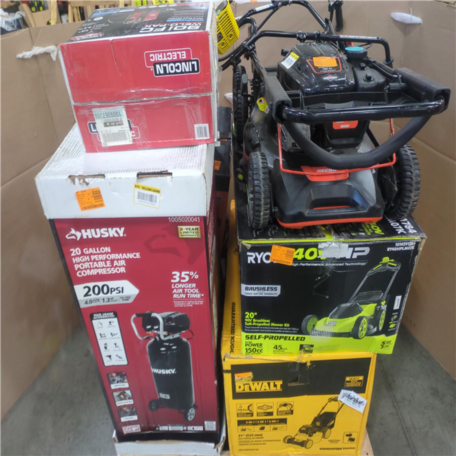 CALIFORNIA AS-IS OUTDOOR POWER EQUIPMENT