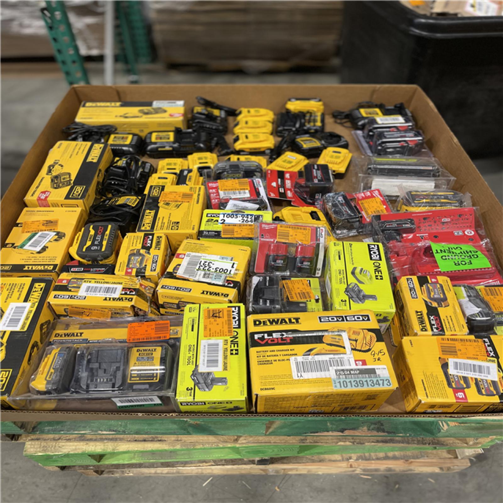DALLAS LOCATION- AS-IS BATTERY PALLET