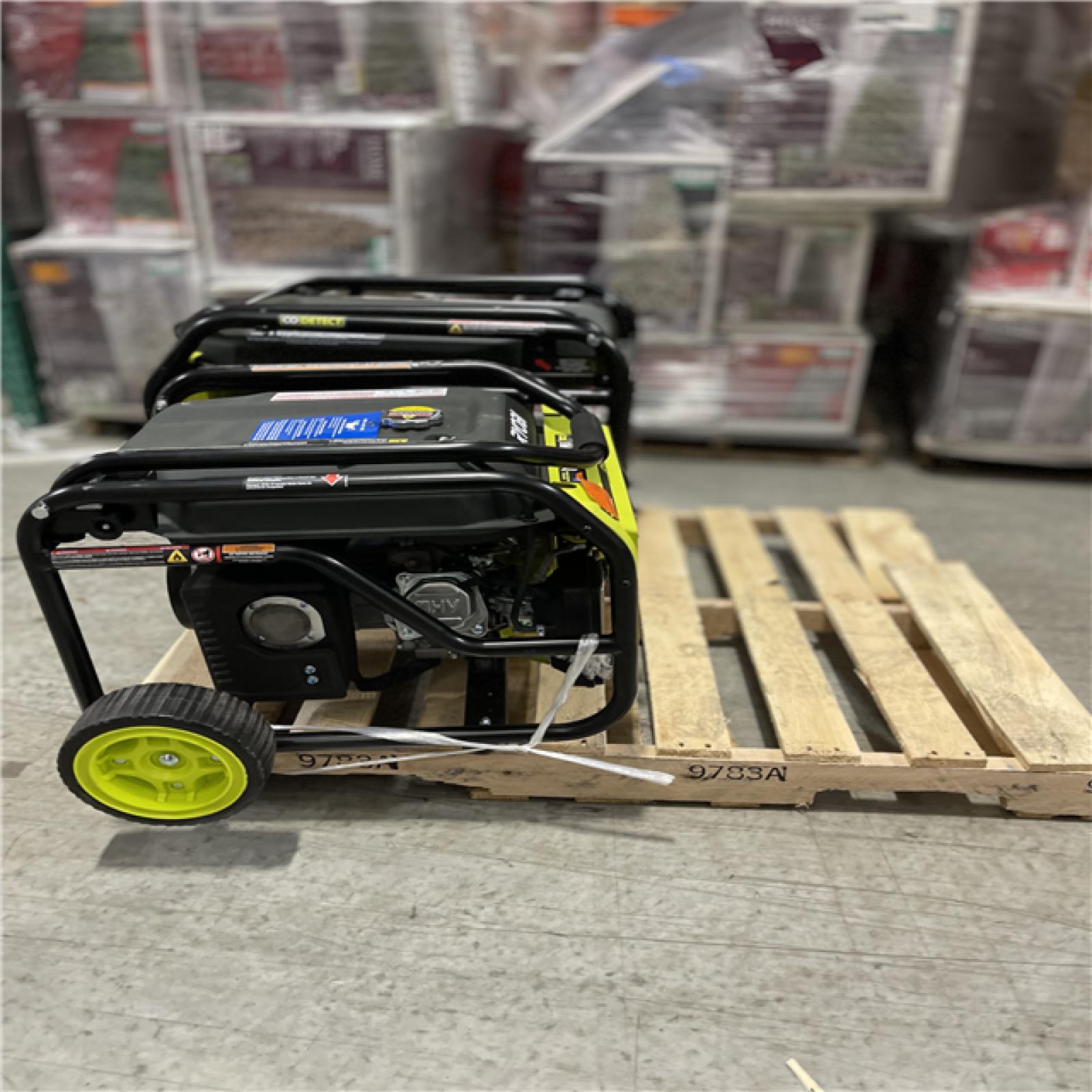 DALLAS LOCATION - RYOBI GENERATOR PALLET -(2 UNITS)