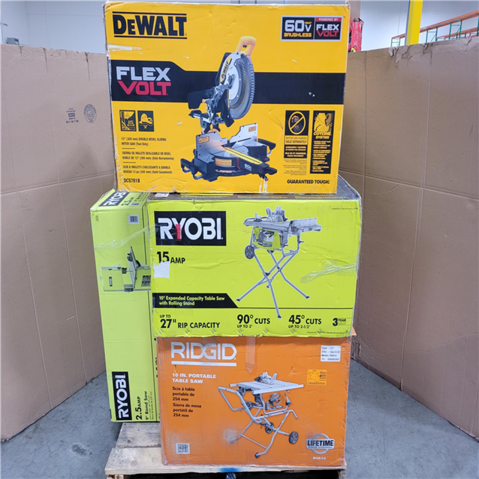 CALIFORNIA AS-IS TOOL PALLET