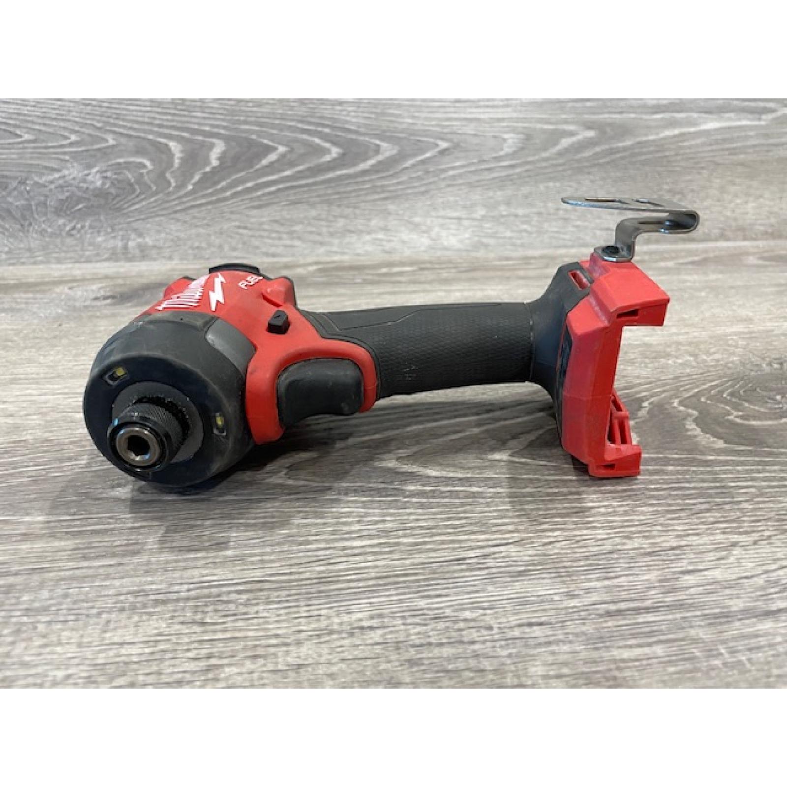 AS-IS Milwaukee FUEL 18V Lithium-Ion Brushless Cordless 1/4 in. Hex Impact Driver (Tool-Only)